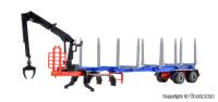 12250 Kibri H0 DOLL logging trailer for short and long timber