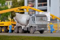 14062 Kibri H0 MB Actros 3axle cement mixer