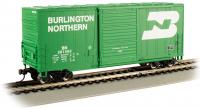 18203 Bachmann Hi-Cube Box Car with Sliding Door - Burlington Northern