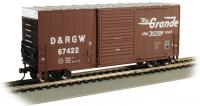 18204 Bachmann Hi-Cube Box Car with Sliding Door - Denver & Rio Grande Western