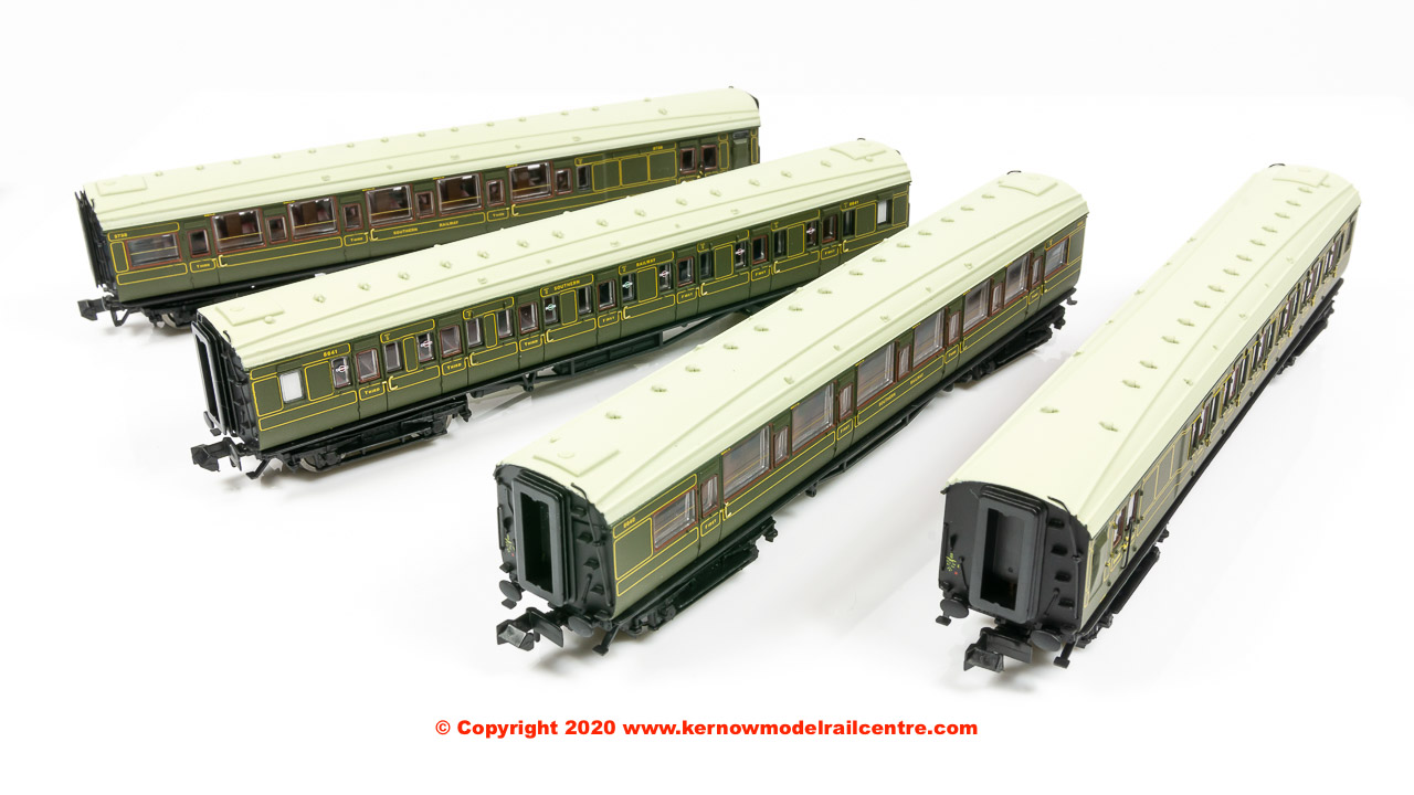 2P-014-001 Dapol Maunsell High Window 4 Coach Set number 193