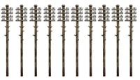 211 Ratio Telegraph Poles (Pack of 10)