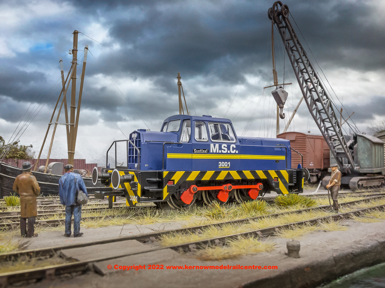 MSC, Sentinel, 0-6-0DH, 3001 - Era 8 MSC, Sentinel, 0-6-0DH, 3001 - Era 8