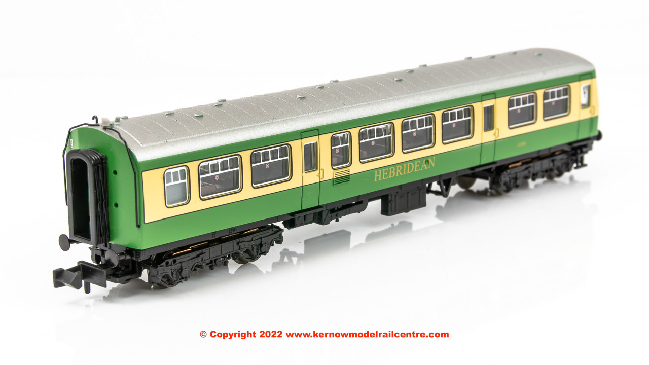 FARISH 374-993 BR Mk1 TSO & BSK 2-Coach Pack West Highland Line Green & Cream, 
