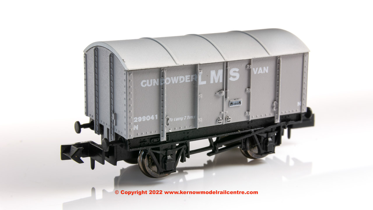 2F-013-075 Dapol Gunpowder Van LMS Grey Image