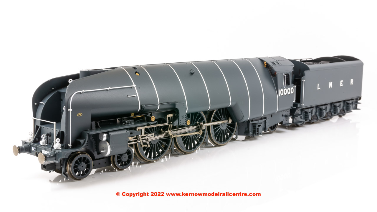R3979 WSL Hornby W1 Hush Hush 4-6-4 Steam Loco number 10000 LNER Image