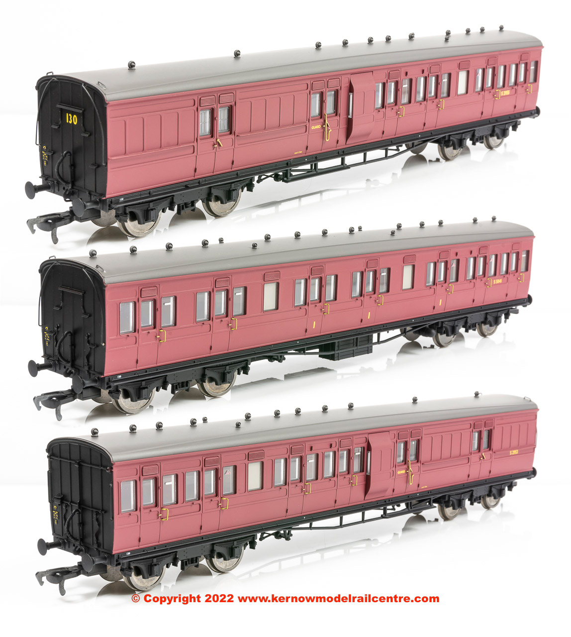 E86014 EFE Rail LSWR Cross Country Set number 130 BR Crimson