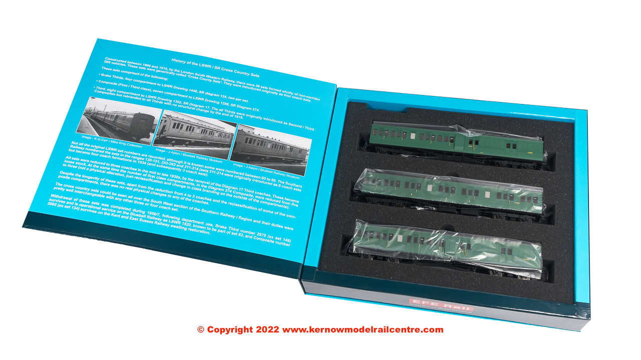 E86015 EFE Rail LSWR Cross Country Set number 314 BR (S) Green