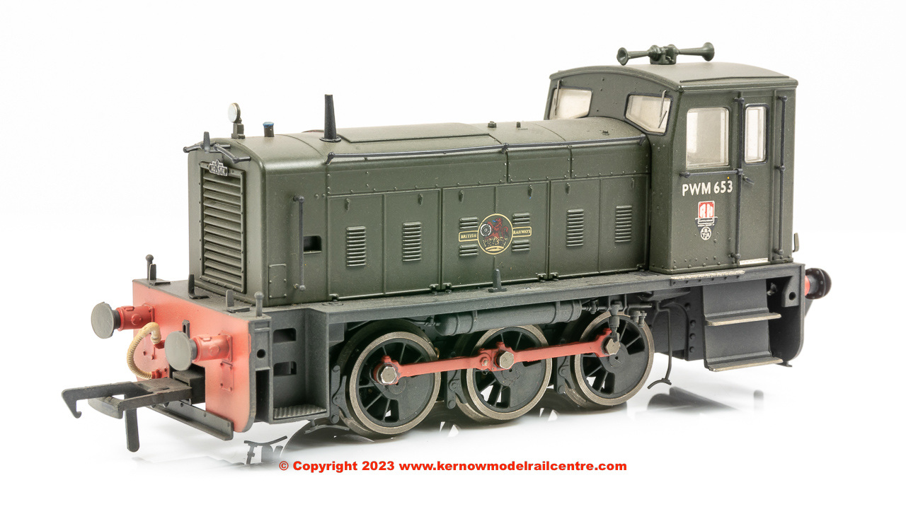 K2400 Heljan Ruston 165DE PWM Diesel - PWM653 - BR Green