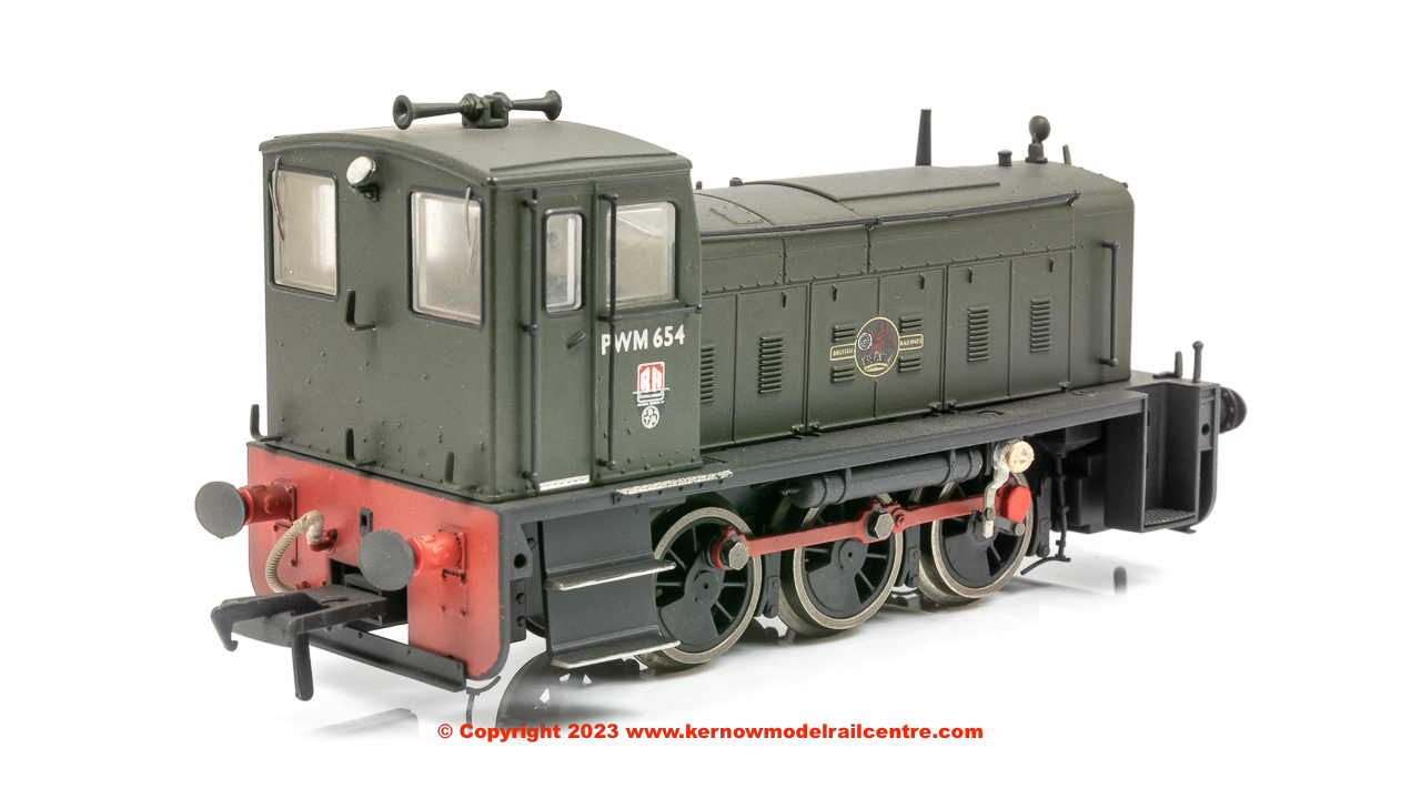 K2401 Heljan Ruston 165DE PWM Diesel - PWM654 - BR Green