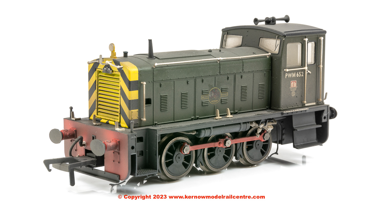 K2402 Heljan Ruston 165DE PWM Diesel - PWM652 - BR Green