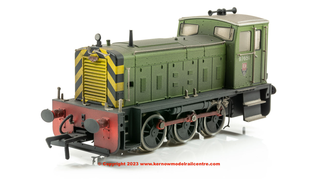 K2403 Heljan Ruston 165DE PWM Diesel - 97 651 - BR Green Image