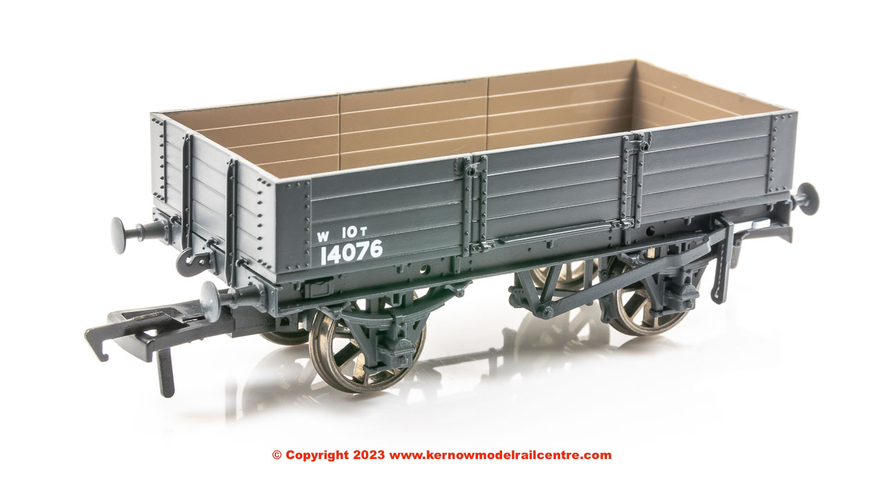 925008 Rapido Diagram O21 Open Wagon W14076 GWR Grey Image