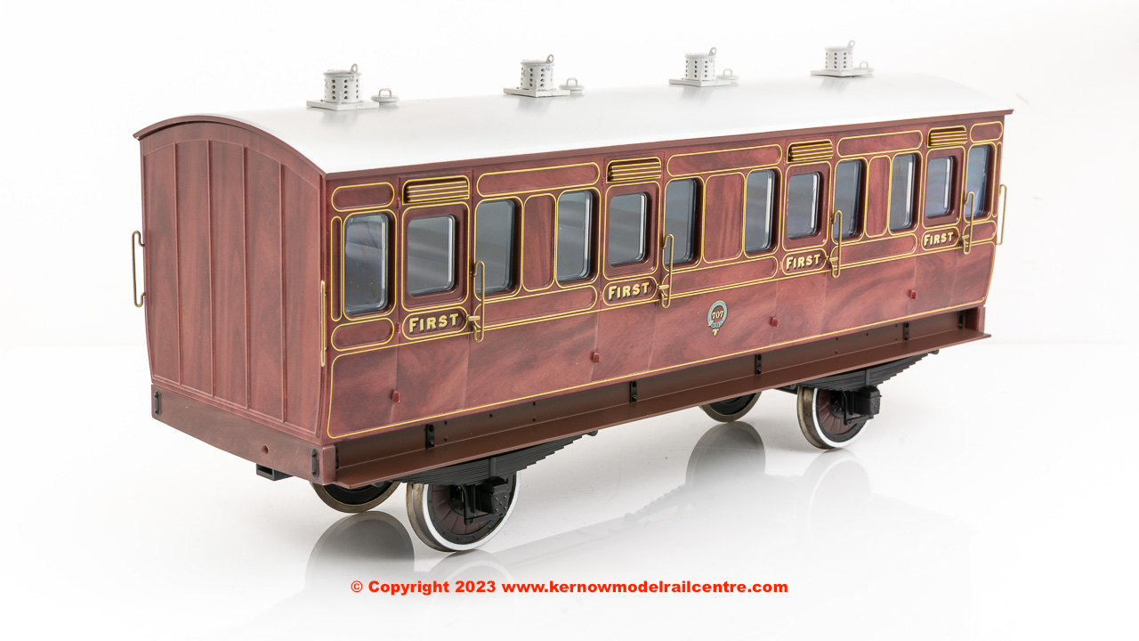 Stroudley 4 Wheel Suburban 1st 707 Mahogany Stroudley 4 Wheel Suburban 1st 707 Mahogany
