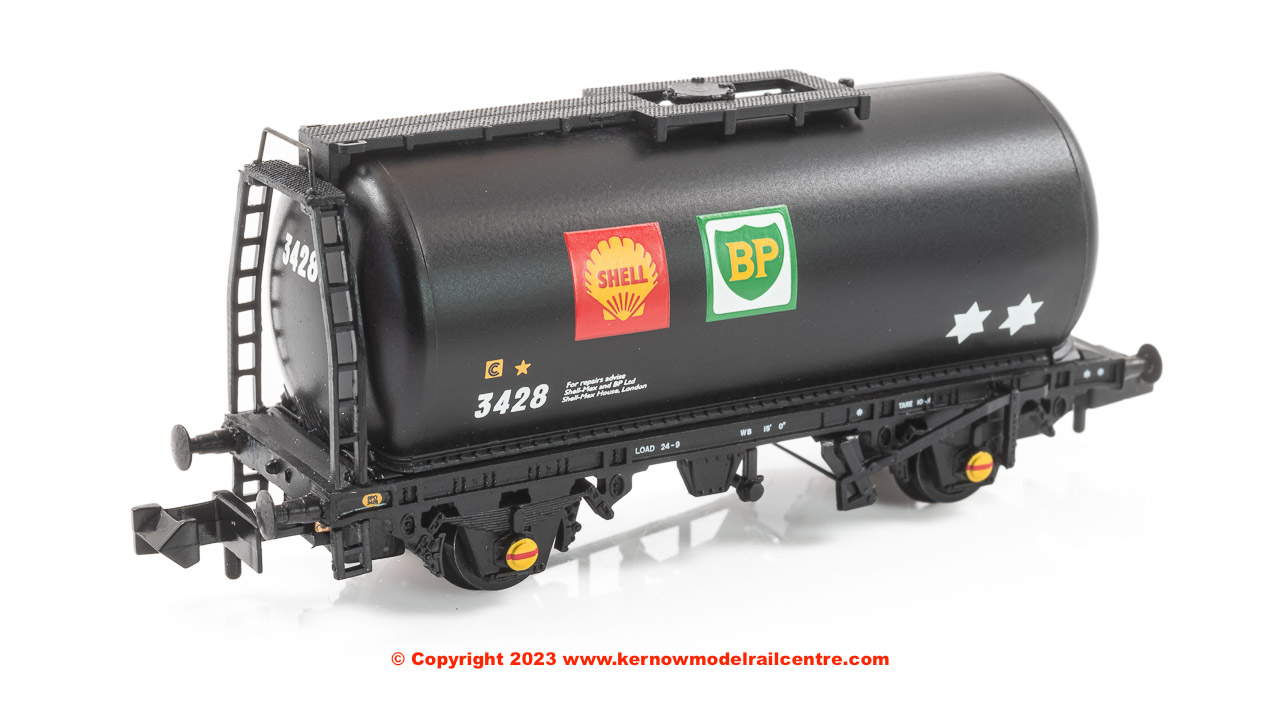 BR 45T TTA Tank Wagon 'Shell/BP' Black BR 45T TTA Tank Wagon 'Shell/BP' Black