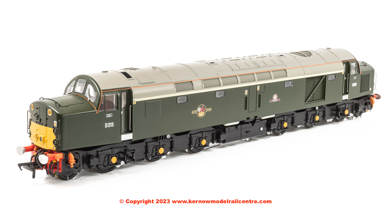 32-487 Bachmann Class 40 Disc Headcode D213 'Andania' BR Greenn Image