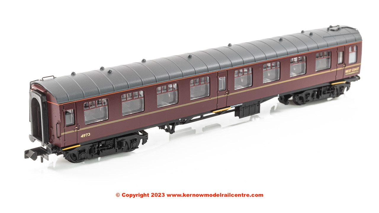 BR Mk1 Tourist Second Open Coach, Maroon