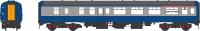 2415 Heljan Mk2 Brake Standard Open Coach BSO - BR Blue and Grey with Micro-Buffet