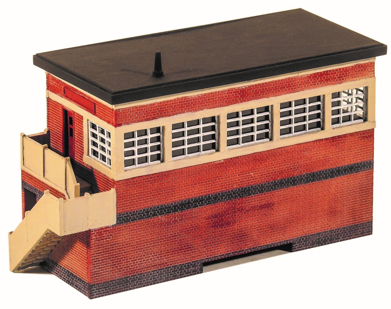 259 Ratio Wartime ARP Flat Roof Signal Box Kit