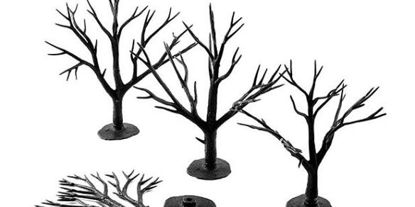 TR1122 Woodland Scenics Tree Armatures, 28 Deciduous