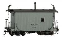 26561 Bachmann 18ft Logging Caboose - MOW Grey Data Only
