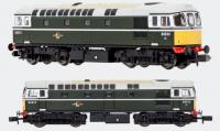 2D-001-010 Dapol Class 33/0 Diesel Loco - D6523 - BR Green