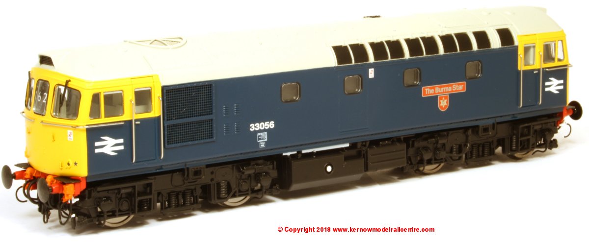 2D-001-011 Dapol Class 33/0 Diesel Loco - 33 056 The Burma Star