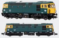 2D-001-025 Dapol Class 33/1 Diesel Loco - 33 107 - BR Blue