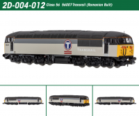 2D-004-012 Dapol Class 56 Diesel Locomotive number 56 007 in Transrail livery