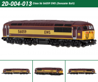 2D-004-013D Dapol Class 56 Diesel Locomotive 56 059 EWS