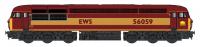 2D-004-013 Dapol Class 56 Diesel Locomotive number 56 059 in EWS livery