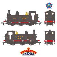 31-066 Bachmann NER E (J71) Tank 317 LNER Lined Black