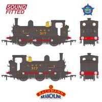 31-066SF Bachmann NER E (J71) Tank 317 LNER Lined Black