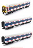 31-520 Bachmann Class 159 3 Car DMU number 159 013 in Network SouthEast livery