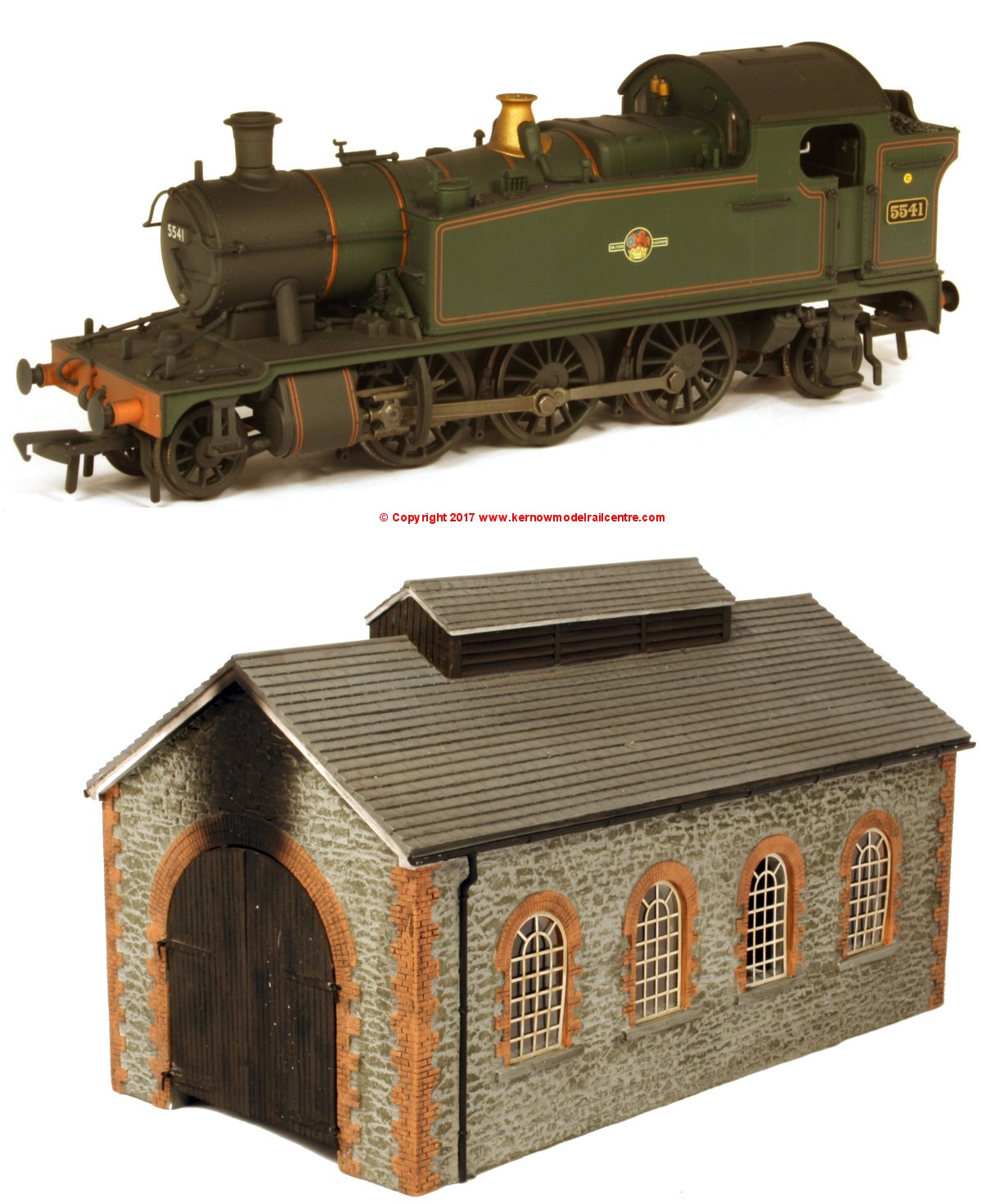 32-135XP Bachmann Class 4575 Prairie Tank and Engine Shed Pack