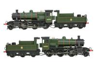 32-831 Bachmann LMS Ivatt 2MT 46521 BR Lined Green (Early Emblem)