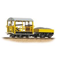 32-993A Bachmann Wickham Type 27 Trolley Car BR Departmental Yellow (Wasp Stripes)