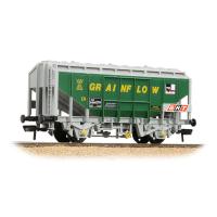 33-132A Bachmann 35 Ton PAA Bulk Grain Wagon 'Grainflow' Green & Grey