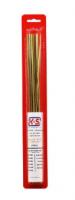 3405 WSL K&S Metals Round Brass Rod Assortment (pack of 11)