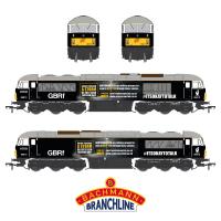 35-782 Bachmann Class 69 Diesel Loco number 69 013 Andy's Man Club GBRf Black