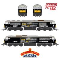 35-782SFX Bachmann Class 69 Diesel Loco number 69 013 Andy's Man Club GBRf Black