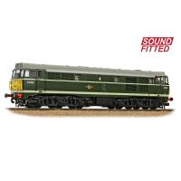 35-802ASF Bachmann Class 30 Diesel Loco number D5862 - BR Green (Small Yellow Panels)