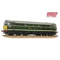 35-802SF Bachmann Class 30 Diesel Loco number D5574 - BR Green (Small Yellow Panels)