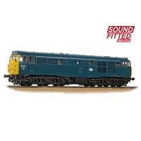 35-804SFX Bachmann Class 31/1 Diesel Loco number 31 101 - BR Blue SOUND FITTED DELUXE