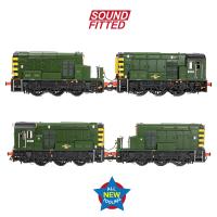 35-945SF Bachmann Class 13 Diesel - D4502 BR Green Wasp Stripes