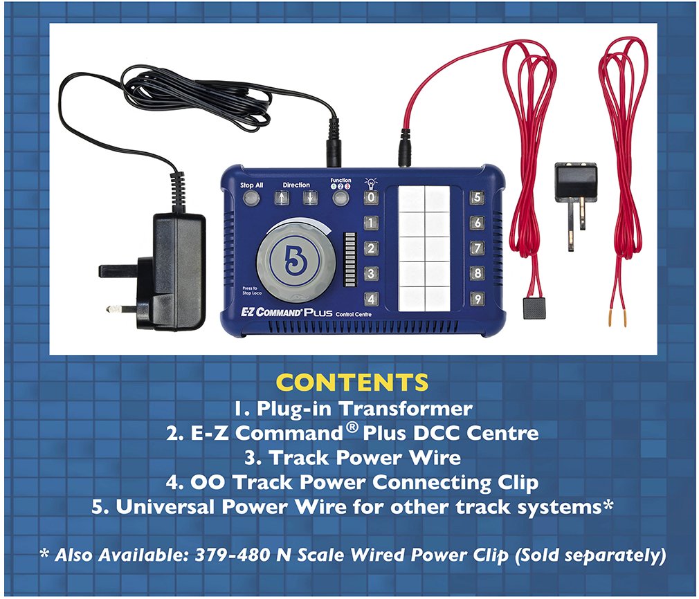 Bachmann Industries E Z Command Dcc Controller 36-502 Bachmann E-Z Command® Plus Digital Command System