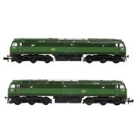 371-825E Graham Farish Class 47/0 D1601 BR Green (Small Yellow P