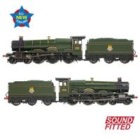372-010SF Graham Farish GWR 49XX 4962 Ragley Hall BR Lined Green