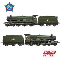 372-011SF Graham Farish GWR 49XX 4936 Kinlet Hall BR Lined Green
