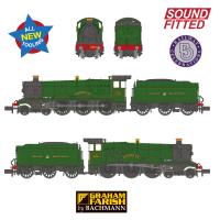 372-450SF Graham Farish GWR Modified Hall 6960 Raveningham Hall
